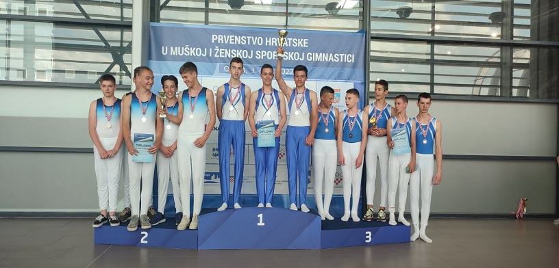 Gimnastika PH Osijek: tri zlata, srebro i četiri bronce za Macanovce